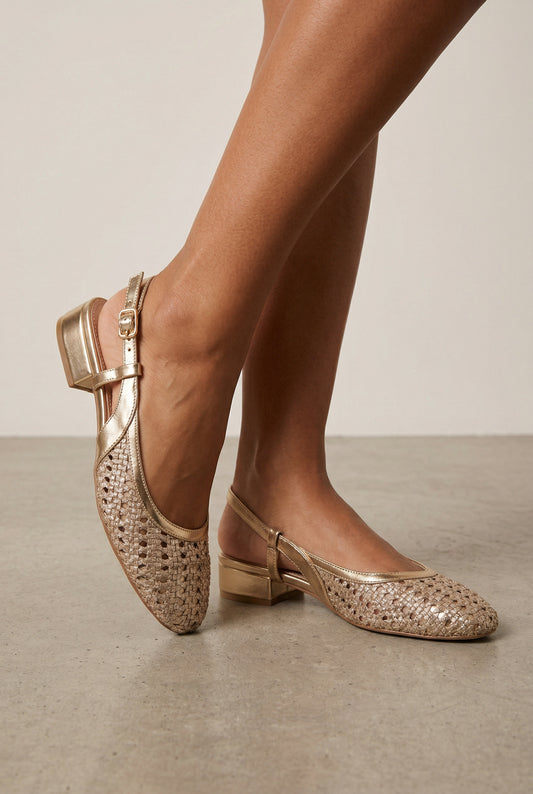 BK013 ballerine slingback