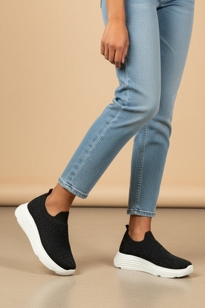 CL513 basket en toile légère avec strass