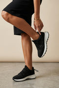 Sneakers à strass noires Devon